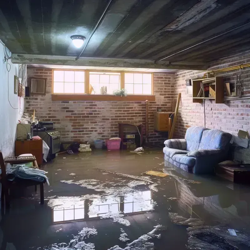 Flooded Basement Cleanup in Taunton, MA